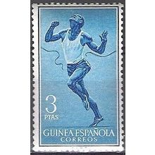 Guinea Española 1958 Michel 348 Neuf ** Cote (2002) 0.40 € Sports courrir