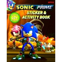 Sonic Prime Sticker Activity Book: Includes 40 Stickers - Gabriella Degennaro
