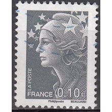 France 2008 Michel 4455I O Cote (2015) 0.30 € Marianne de Beaujard