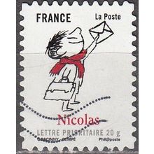 France 2009 Michel 4737 O Cote (2015) 0.55 € Le Petit Nicolas avec une lettre