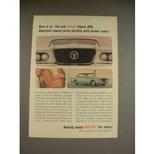 1961 Chrysler Valiant Signet 200 Car Ad - Lowest-Price