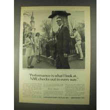 1967 Northwestern Mutual Life Ad - Performance