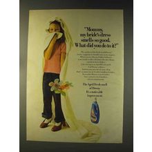 1976 Downy Fabric Softener Ad - My Bride's Dress