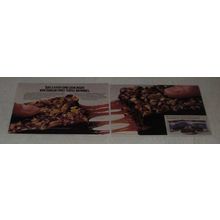 1987 Duncan Hines Turtle Brownies Ad - Take a Good Long Look Inside