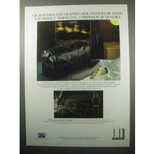 1987 Dunhill Cambridge Traveller Luggage Ad