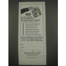 1991 Foley Belsaw Ad - Get your hands on our new 1991 woodworking catalog