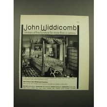 1968 John Widdicomb Biedermeier Canopy Bed and Chest Advertisement