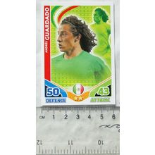 2010 Topps Match Attax World Cup Trading Card - Mexico, Andres Guardado