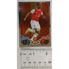 2010/11 Topps Match Attax Trading Card 361 Theo Walcott, Arsenal, Showboat