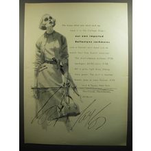 1951 Lord & Taylor Ballantyne Cashmeres Ad - Our own imported Ballantyne