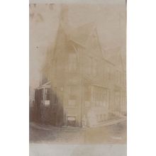 Roundhay Road Leeds Antique Real Photo Postcard