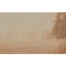 Wentworth Woodhouse Yorkshire Antique Faded RPC Postcard