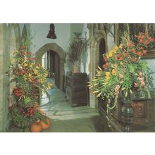 Leeds Castle Corridor To The Queens Bedroom Yorkshire Postcard