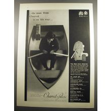 1955 Charvet et Fils Fashion Advertisement - The man from Charvet is on his way