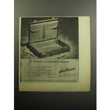 1957 Hartmann Attache Case Advertisement - A Measure of executive success
