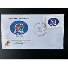 Madagascar 2022 Mi. 2755 FDC 1er jour 60 Ans Relations Amicales Japon Japan 1962
