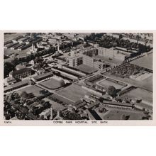 Combe Park Hospital Bath Somerset Old Aerial Real Photo Postcard