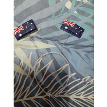 australia flags on headband