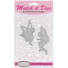 Debbi Moore. Enchanting Realm Fairies Die Set. Die Cutting Cardmaking Crafts