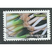 FRA 2012 ( LETTER 20g) 'GREEN VEGETABLES ' FINE USED (EBID41-177)