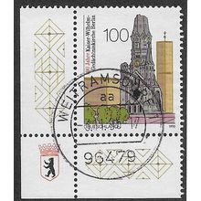 GER 1995 100pf 'KAISER WILHELM MEMORIAL CHURCH'(CORNER) FINE USED (EBID53-620)