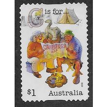 AUS 2016 $1.00 (S/A) 'FAIR DINKUM - C IS FOR... ' FINE USED (EBID64-721)
