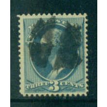 Used 184 3c George Washington Fine M00588