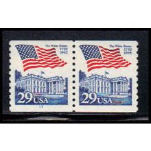 2609 29c U.S. Flag Over White House Very Fine MNH CNP Left 13 PA1479