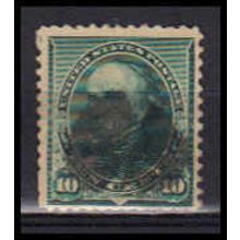 Used 226 10c Daniel Webster Barely Clears RA0884