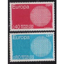 FRANKREICH FRANCE [1970] MiNr 1710-11 ( **/mnh ) CEPT