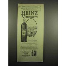 1918 Heinz Vinegar Ad - Food Will Win The War
