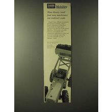 1960 Clark Equipment Ad - New theory (and fast new machines)