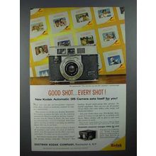 1960 Kodak Automatic 35 Camera Ad - Good Shot!