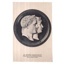 NAPOLEON et Marie-Louise, unused vintage postcard =