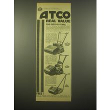 1966 Atco Lawn Mowers Advertisement - Battery Electric, Petrol and Hand-Mower