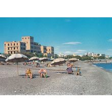 Rhodes Hotel De Roses Postcard