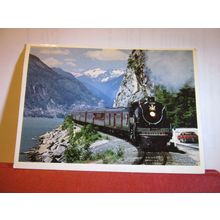 ROYAL HUSON TRAIN, HOWE SOUND, B.C. CANADA used postcard 1985 pm #