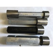lot 3 THE PIPE MACHINERY GO NO GO PLUG GAGE 1.297 1.283 1.2650 1.2670 1.2720,AD