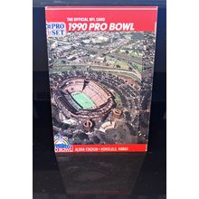 ALOHA STADIUM 1990 PRO-SET PRO BOWL MISS-CUT CARD #334