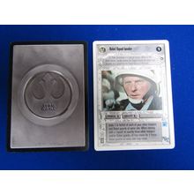 Star Wars 1998 A New Hope Decipher CCG W/B Card Rebel Squad Leader LS