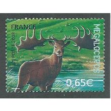 FRA 2008 65c 'PREHISTORIC ANIMALS' FINE USED (EBID51-094)