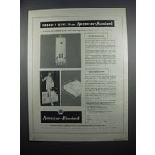 1954 American-Standard Heater & Restal Receptor Bath Ad