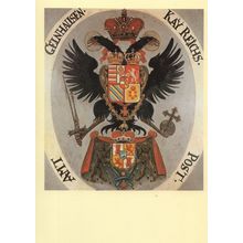 Thurn Und Taxis German 1770 Post Office Sign Postcard
