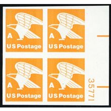 1735a, Mint VF NH Imperforate Plate Block of Four Error - Stuart Katz