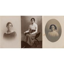 Bexhill On Sea Sussex 3x Antique Posh Ladies Fashion Old Postcard s