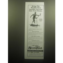 1993 NordicTrack Exercise Machine Ad - Bring exercise into your home