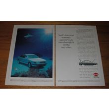 1992 Audi 100 Car Ad - Audi's ten-year warranty against body rust-through