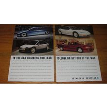 1992 Chrysler LH Series Cars Ad - Eagle Optima, Dodge Neon, Chrysler Millenium