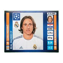 2013/2014 Panini Champions League Luka Modric #87 Real Madrid
