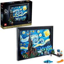 LEGO Ideas Vincent Van Gogh the Starry Night - 3D Puzzle Building Set for Adults